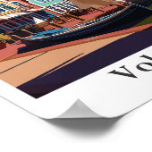 Volendam Nederland Reizen  Illustratie Poster (Hoek)