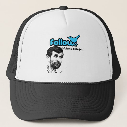 Volg Ahmadinejad Trucker Pet (Voorkant)