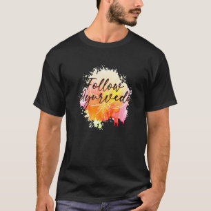 Volg Ayurveda Indische Geneeskunde Boeddhisme Y T-shirt