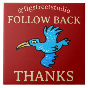 Volg Bird, voeg tekst toe, Tegel Tegeltje