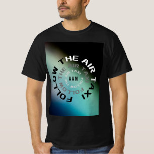 Volg de Air Taxi AAM UAM T-shirt