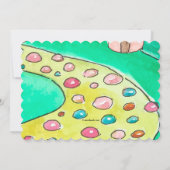 Volg de Candy Land-weg Kaart (Achterkant)