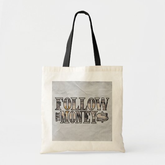 Volg de Canvas tas Money ~ Bill (Voorkant)