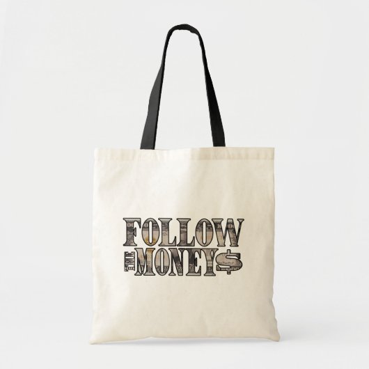 Volg de Canvas tas Money ~ Bill (Voorkant)
