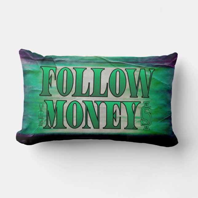 Volg de Grunge Lumbar Pillow Kussen (Voorkant)