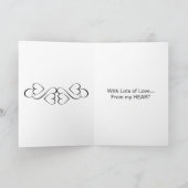 Volg de Kaart van uw hartValentijnsdag (Binnen)