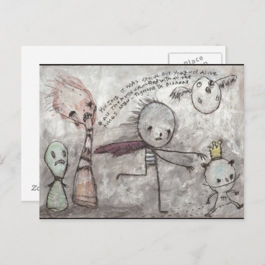 Volg de Koning Briefkaart (Voorkant / Achterkant)