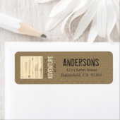 Volg de Leader (adreslabel) Etiket (Insitu)