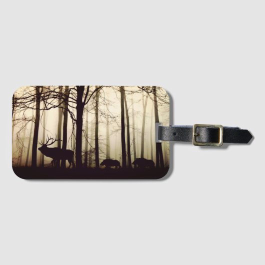 Volg de Leader Bagagelabel (Voorkant (horizontaal))