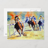 Volg de Leader Briefkaart (Voorkant / Achterkant)