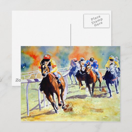 Volg de Leader Briefkaart (Voorkant / Achterkant)