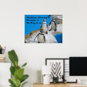 Volg de Leader Poster (Thuiskantoor)