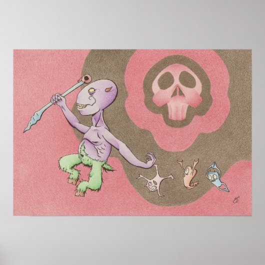 volg de leider poster (Voorkant)