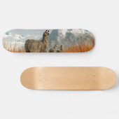 Volg de Llama Skateboard (Horizontaal)
