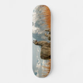 Volg de Llama Skateboard (Voorkant)