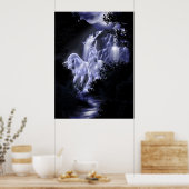 Volg de maan poster (Keuken)