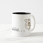 Volg de Mok van het witte konijn (Voorkant rechts)