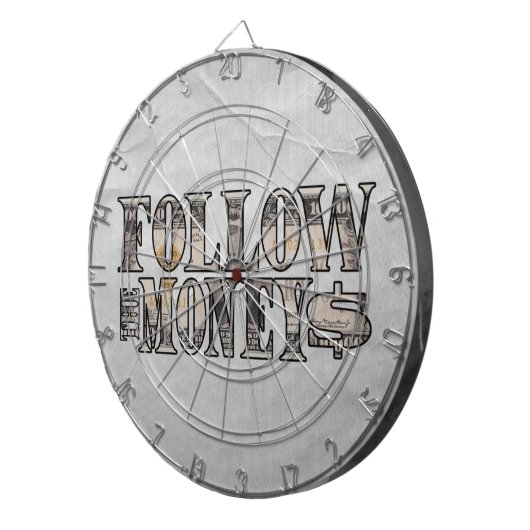Volg de Money ~ Bill Dartbord (Voorkant Rechts)