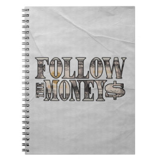 Volg de Money ~ Bill Notitieboek