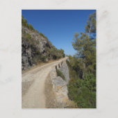 Volg de Montgo. Briefkaart (Voorkant)