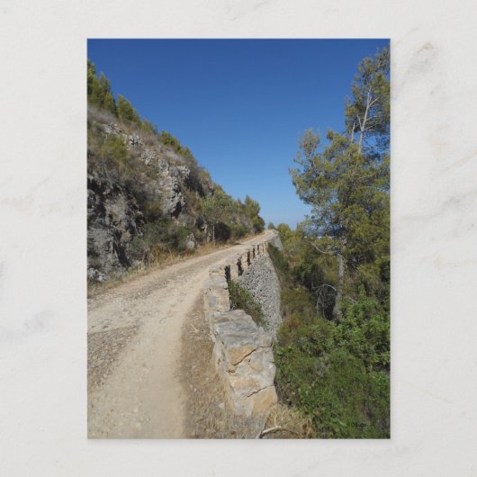 Volg de Montgo. Briefkaart (Voorkant)