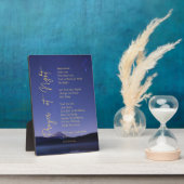 Volg de nacht van de nacht door met Easel Fotoplaat (Zijkant)