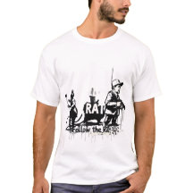 "Volg de Rat – Chase Your Own Path" T-shirt