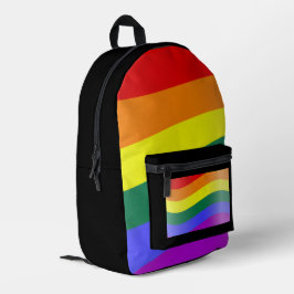 Volg De Regenboog Bedrukte Rugzak