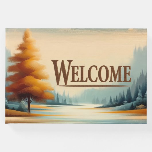 Volg de rivier gastenboek (Voorkant)