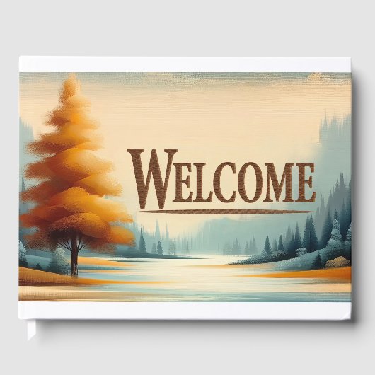 Volg de rivier gastenboek (Voorkant)