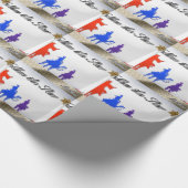 Volg de ster cadeaupapier (Hoek)