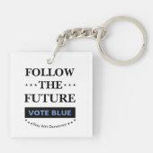 Volg de toekomst sleutelhanger (Achterkant)