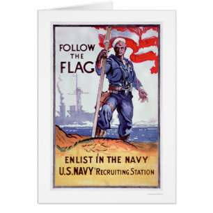 Volg de vlag - Enlist Navy (US02290A)