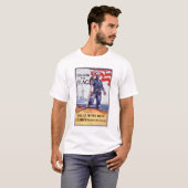 Volg de vlag - Enlist Navy (US02290A) T-shirt (Voorkant volledig)