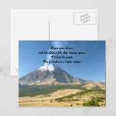 Volg de weg van Christus Briefkaart (Voorkant / Achterkant)