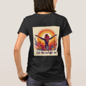 Volg de zon t-shirt (Achterkant)