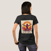 Volg de zon t-shirt (Achterkant volledig)