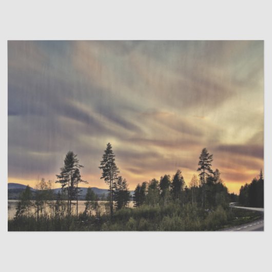 Volg de zon tissuepapier (Voorkant)