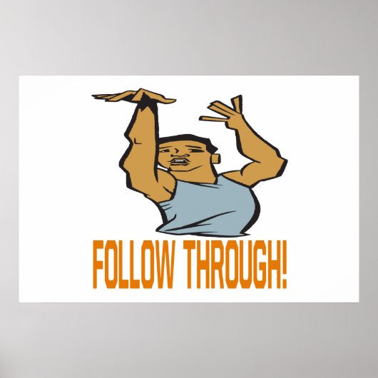 Volg door poster (Voorkant)