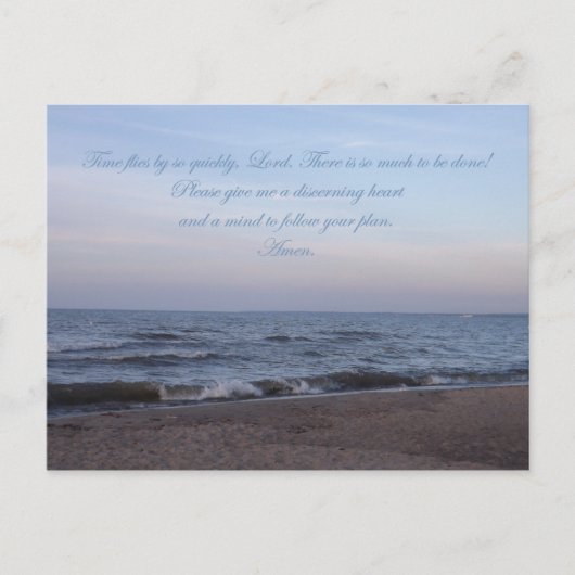 Volg het briefkaart van je Plan Prayer (Voorkant)