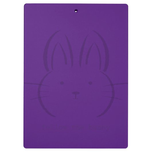 Volg het Bunny Klembord van Halloween Joy (Achterkant)