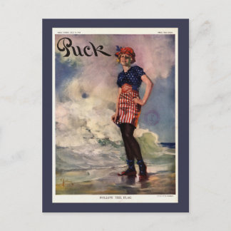 Volg het Flag  Magazine Hoesje. Briefkaart