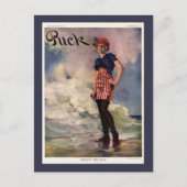 Volg het Flag  Magazine Hoesje. Briefkaart (Voorkant)