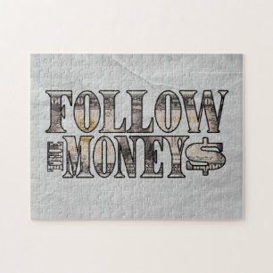 Volg het Geld ~ Bill Legpuzzel