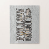 Volg het Geld ~ Bill Legpuzzel (Verticaal)