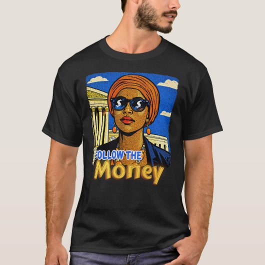 VOLG HET GELD T-SHIRT (Voorkant)