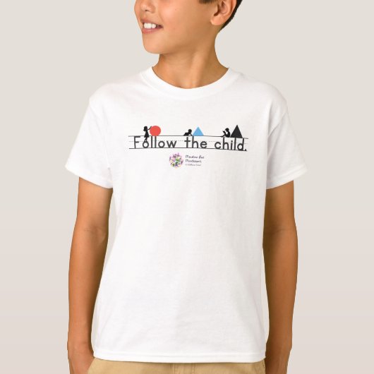 Volg het Kinder T-shirt (Voorkant)