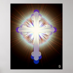 Volg het kruisje poster