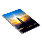 Volg het licht in je hart notitieboek (Rechterzijde)