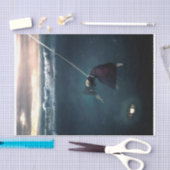 Volg het lichtpuntspapier tissuepapier (Craft)